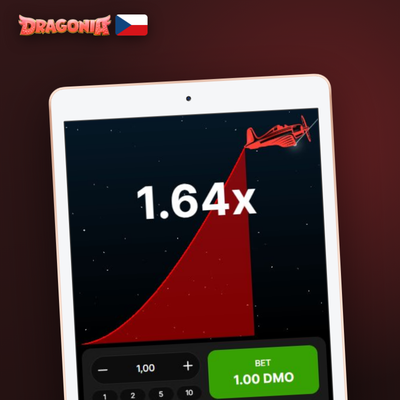 Automatický výběr auto-cashout v Aviator hře Dragonia Casino s nastaveným multiplikátorem