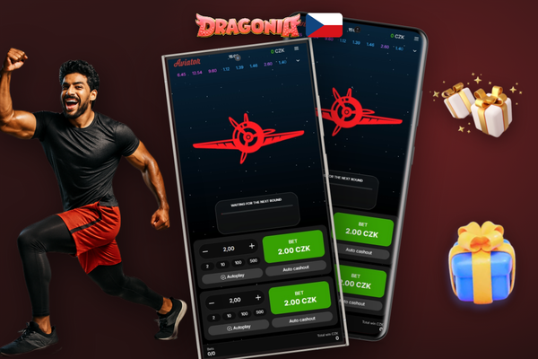 Správa herního rozpočtu před obrazovkou Aviator v Dragonia Casino – rozdělení bankrollu