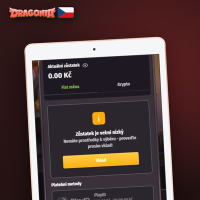 Paysafecard jako doplňkový kanál pro menší výběry v Dragonia Casino