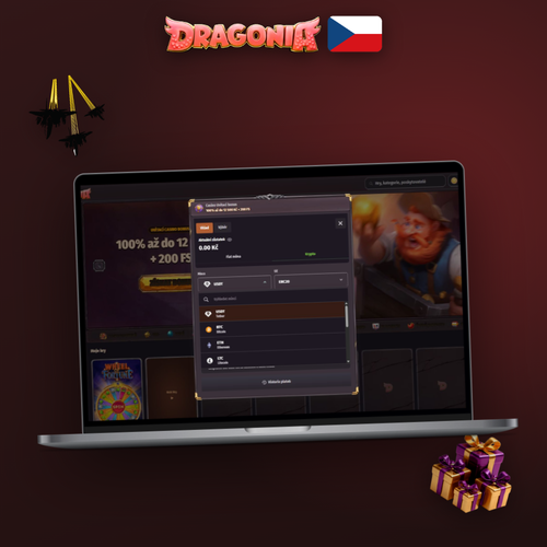 Dragonia Casino vklad přes kartu i kryptoměny – rychlá a pohodlná pokladna