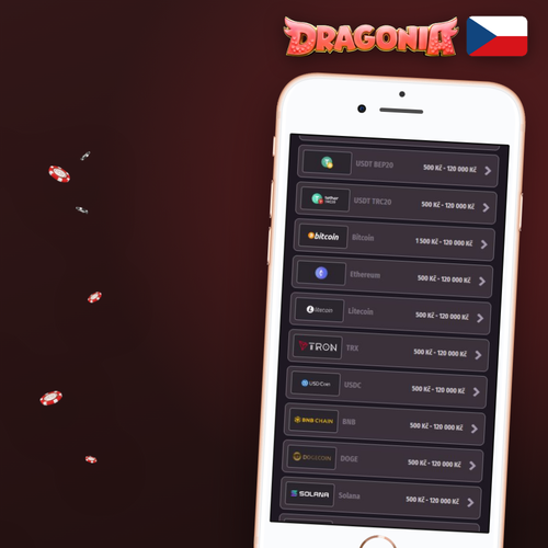 Dragonia Casino výběr peněz: bankovky, platební karty a krypto na jednom místě